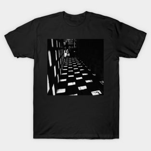 Black Alley Walking Street Photography T-Shirt